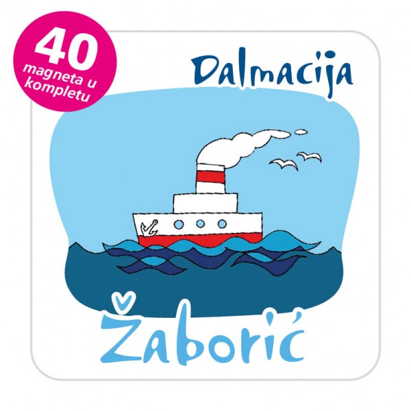 Magneti brod EKO C 28 W Komplet 40 ili 20 kom  Žaborić