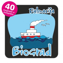 Magneti brod EKO C 28 B Komplet 40 ili 20 kom  Biograd