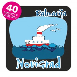 Magneti brod EKO C 28 B Komplet 40 ili 20 kom  Novigrad