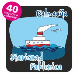 Magneti brod EKO C 28 B Komplet 40 ili 20 kom  Starigrad Paklenica