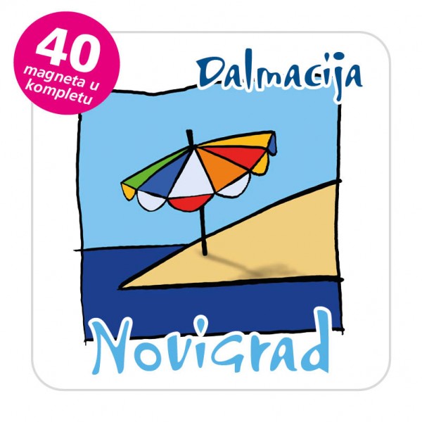 Magneti suncobran EKO C 29 W Komplet 40 ili 20 kom  Novigrad