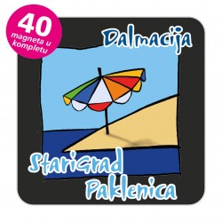 Magneti suncobran EKO C 29 B Komplet 40 ili 20 kom  Starigrad Paklenica