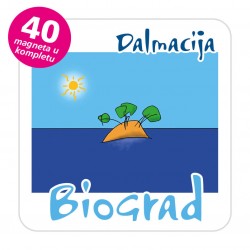 Magneti otočić EKO C 30 W Komplet 40 ili 20 kom  Biograd