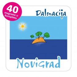 Magneti otočić EKO C 30 W Komplet 40 ili 20 kom  Novigrad