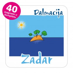 Magneti otočić EKO C 30 W Komplet 40 ili 20 kom  Zadar