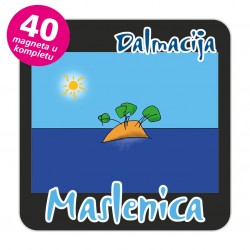 Magneti otočić EKO C 30 B Komplet 40 ili 20 kom  Maslenica