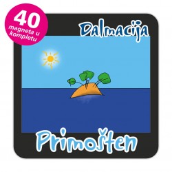 Magneti otočić EKO C 30 B Komplet 40 ili 20 kom  Primošten