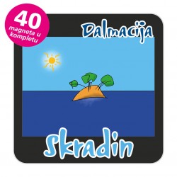 Magneti otočić EKO C 30 B Komplet 40 ili 20 kom  Skradin