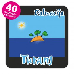 Magneti otočić EKO C 30 B Komplet 40 ili 20 kom  Turanj