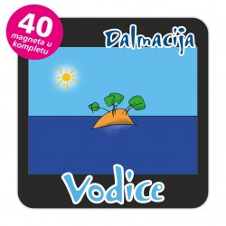 Magneti otočić EKO C 30 B Komplet 40 ili 20 kom  Vodice