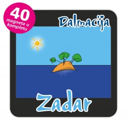 Magneti otočić EKO C 30 B Komplet 40 ili 20 kom  Zadar