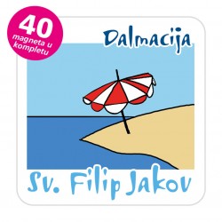 Magneti suncobran EKO C 31 W Komplet 40 ili 20 kom  Sv. FIlip Jakov