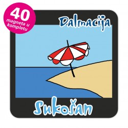 Magneti suncobran EKO C 31 B Komplet 40 ili 20 kom  Sukošan