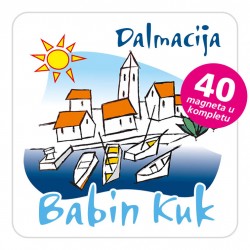 Magneti gradić EKO C 01 W Babin Kuk komplet 40 ili 20 kom