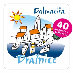 Magneti gradić EKO C 01 W Drašnice komplet 40 ili 20 kom