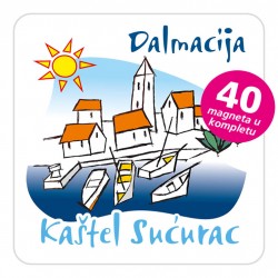 Magneti gradić EKO C 01 W Kaštel Sućurac Kuk komplet 40 ili 20 kom