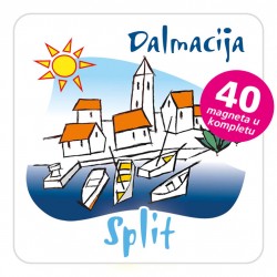 Magneti gradić EKO C 01 W Split komplet 40 ili 20 kom