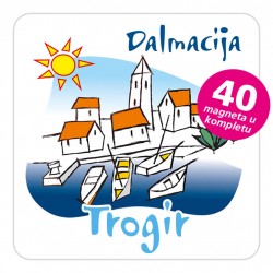 Magneti gradić EKO C 01 W Trogir komplet 40 ili 20 kom