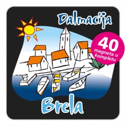 Magneti gradić EKO C 01 B Brela komplet 40 ili 20 kom