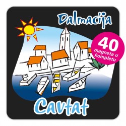 Magneti gradić EKO C 01 B Cavtat komplet 40 ili 20 kom