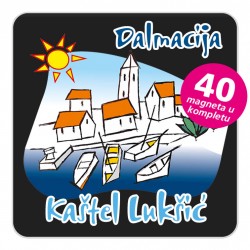 Magneti gradić EKO C 01 B Kaštel Lukšić komplet 40 ili 20 kom