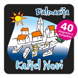 Magneti gradić EKO C 01 B Kaštel Novi komplet 40 ili 20 kom