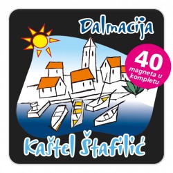 Magneti gradić EKO C 01 B Kaštel Štafilić komplet 40 ili 20 kom