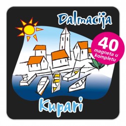 Magneti gradić EKO C 01 B Kupari komplet 40 ili 20 kom