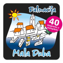 Magneti gradić EKO C 01 B Mala Duba komplet 40 ili 20 kom