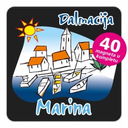 Magneti gradić EKO C 01 B Marina komplet 40 ili 20 kom