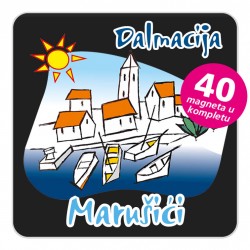 Magneti gradić EKO C 01 B Marušići komplet 40 ili 20 kom