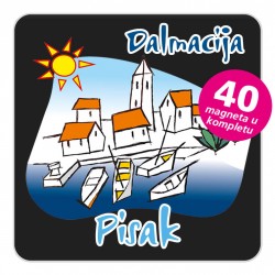 Magneti gradić EKO C 01 B Pisak komplet 40 ili 20 kom