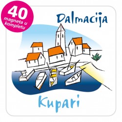 Magneti gradić EKO C 02 W Kupari komplet 40 ili 20 kom