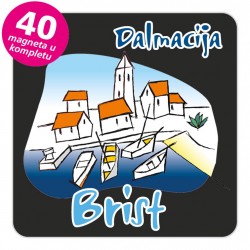 Magneti gradić EKO C 02 B Brist komplet 40 ili 20 kom