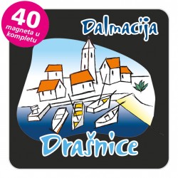 Magneti gradić EKO C 02 B Drašnice komplet 40 ili 20 kom