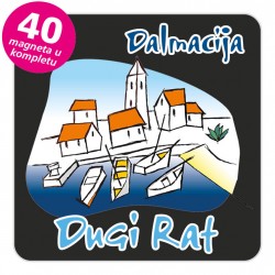 Magneti gradić EKO C 02 B Dugi Rat komplet 40 ili 20 kom