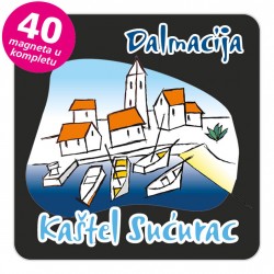 Magneti gradić EKO C 02 B Kaštel Sućurac Kuk komplet 40 ili 20 kom