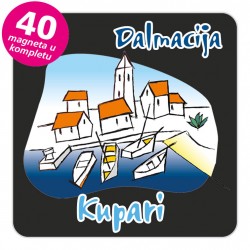 Magneti gradić EKO C 02 B Kupari komplet 40 ili 20 kom