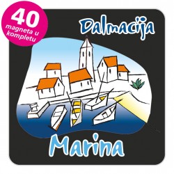 Magneti gradić EKO C 02 B Marina komplet 40 ili 20 kom