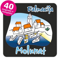 Magneti gradić EKO C 02 B Molunat komplet 40 ili 20 kom