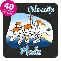 Magneti gradić EKO C 02 B Ploče komplet 40 ili 20 kom