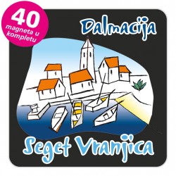 Magneti gradić EKO C 02 B Seget Vranjica komplet 40 ili 20 kom