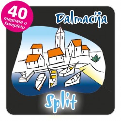 Magneti gradić EKO C 02 B Split komplet 40 ili 20 kom