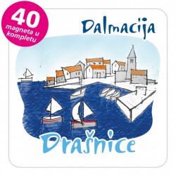 Magneti gradić EKO C 03 W Drašnice komplet 40 ili 20 kom