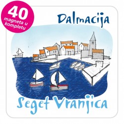 Magneti gradić EKO C 03 W Seget Vranjica komplet 40 ili 20 kom