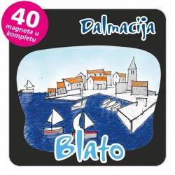 Magneti gradić EKO C 03 B Blato komplet 40 ili 20 kom