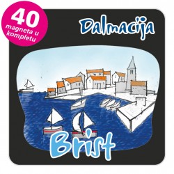 Magneti gradić EKO C 03 B Brist komplet 40 ili 20 kom