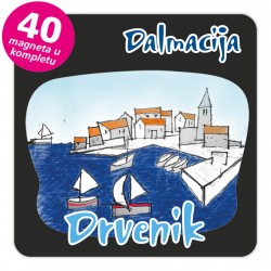 Magneti gradić EKO C 03 B Drvenik komplet 40 ili 20 kom