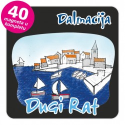 Magneti gradić EKO C 03 B Dugi Rat komplet 40 ili 20 kom