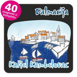 Magneti gradić EKO C 03 B Kaštel Kambelovac komplet 40 ili 20 kom